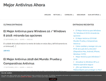Tablet Screenshot of mejorantivirusahora.com